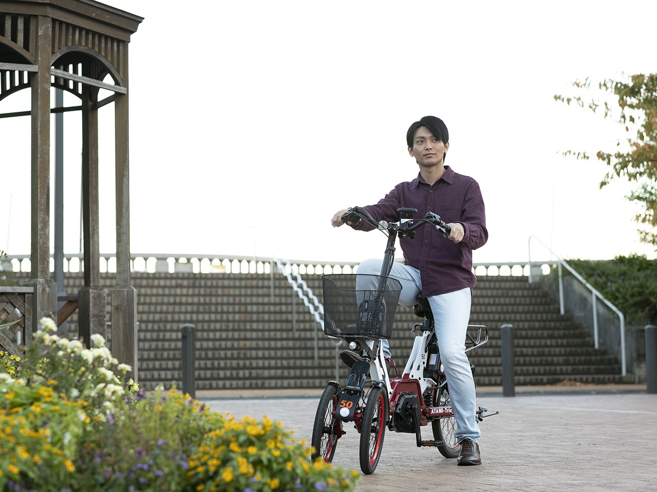 坂もらくらく！電動アシスト付自転車